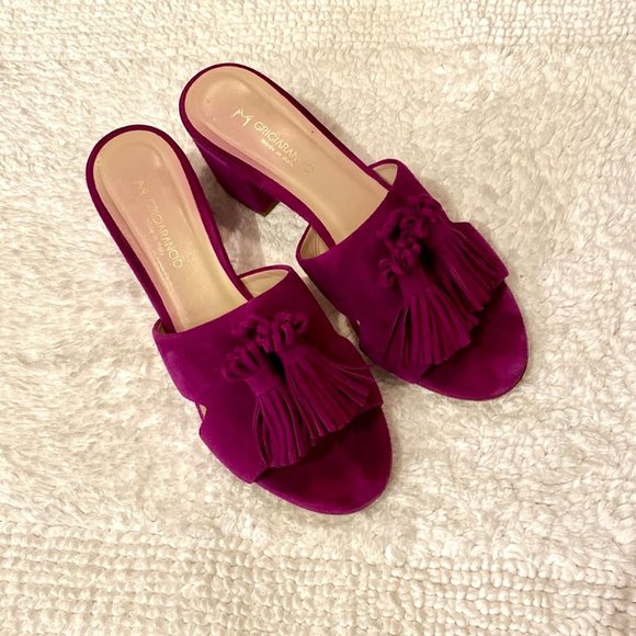 Grigiarancio Suede Mules EU37 - Picture 2 of 4